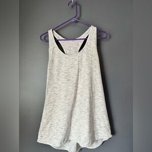 Lululemon Athletica Light Gray Tank Top
